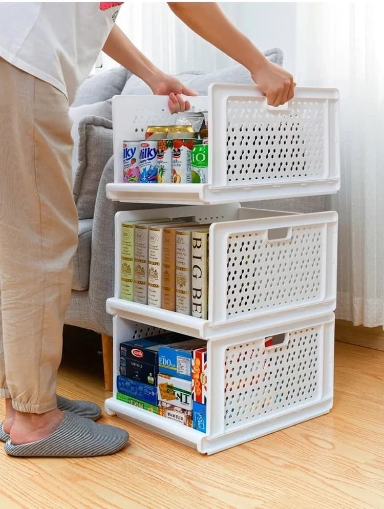 Armario Modular Grande Por Unidad Apilable Organizador Grande - imagen 2