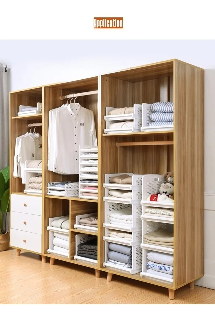Armario Modular Grande Por Unidad Apilable Organizador Grande - imagen 4