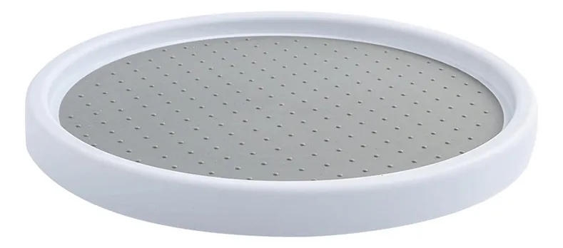 Organizador Giratorio Redondo Lazy Susan 29,5cm De Diametro Blanco - imagen 4