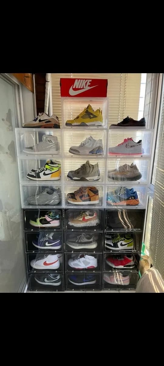 Una Unidad Caja Snkrs Premium Super Calidad Cierre Imanes - imagen 2