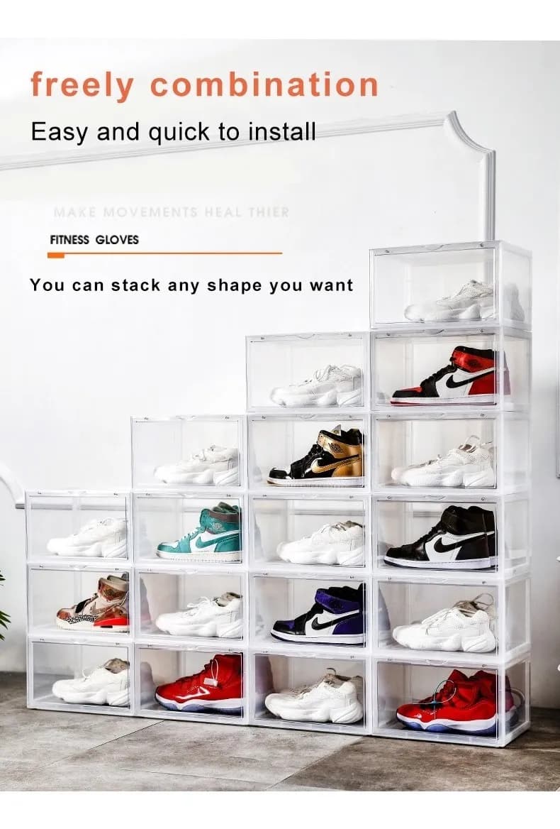 Una Unidad Caja Snkrs Premium Super Calidad Cierre Imanes - imagen 5