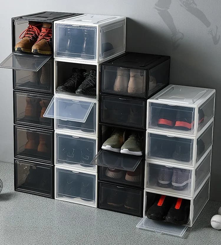 Organizador De Zapatos Acrílico Premium Pack 3 Transparente - imagen 10