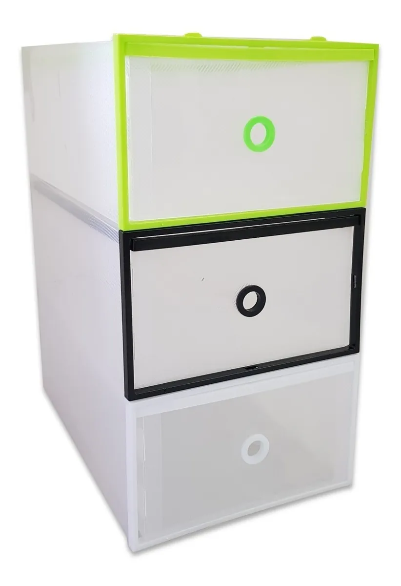 Organizador De Zapatos Cajoncito P/12 Talle 44 Transparente - imagen 5
