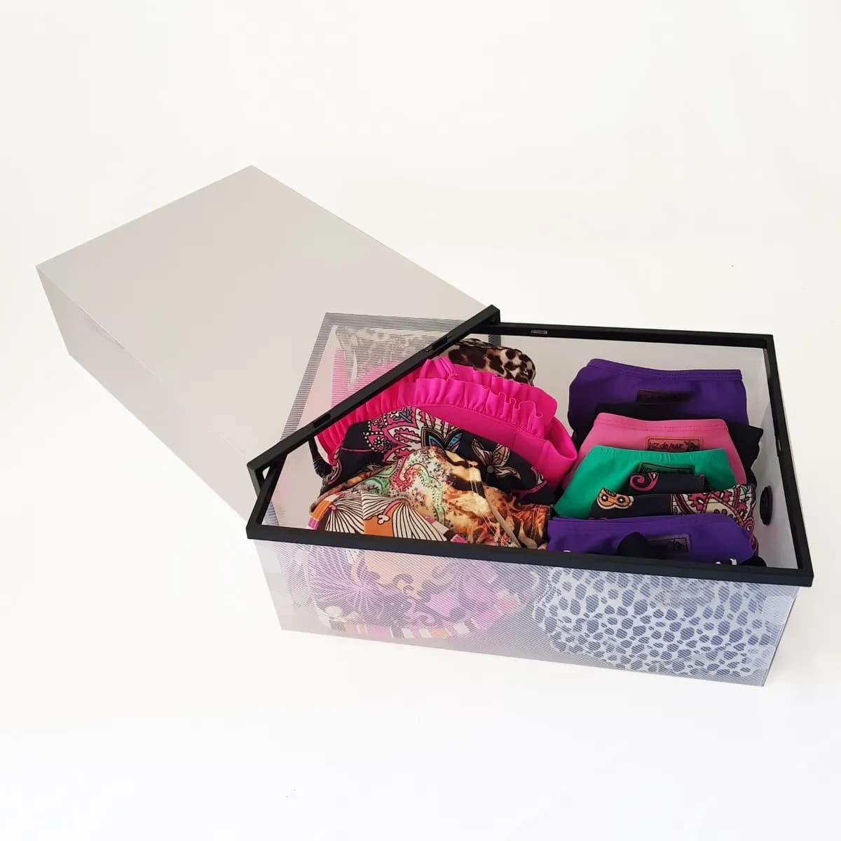 Organizador De Zapatos Cajoncito P/12 Talle 44 Transparente - imagen 8