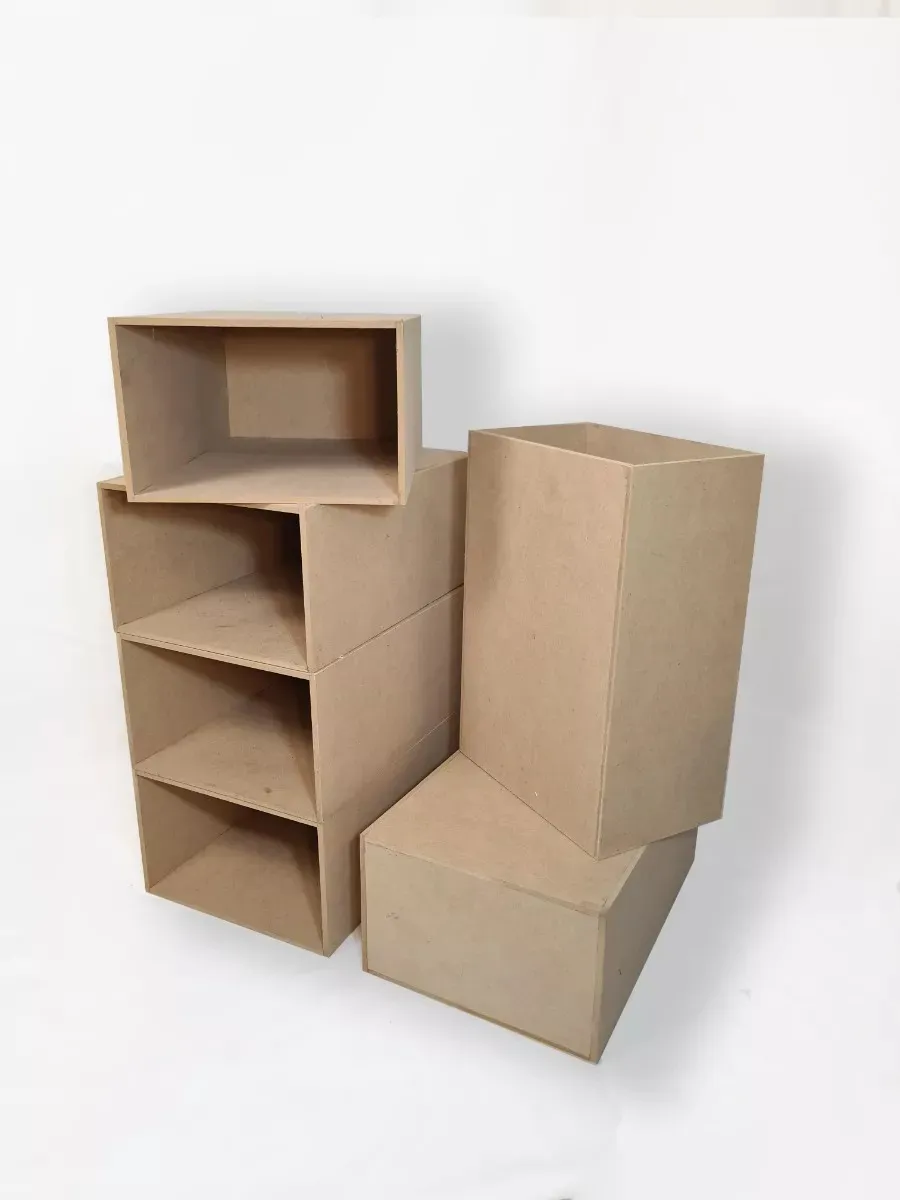 Una Unidad Caja Organizadora Zapatos Sin Tapa En Madera Lisa - imagen 2