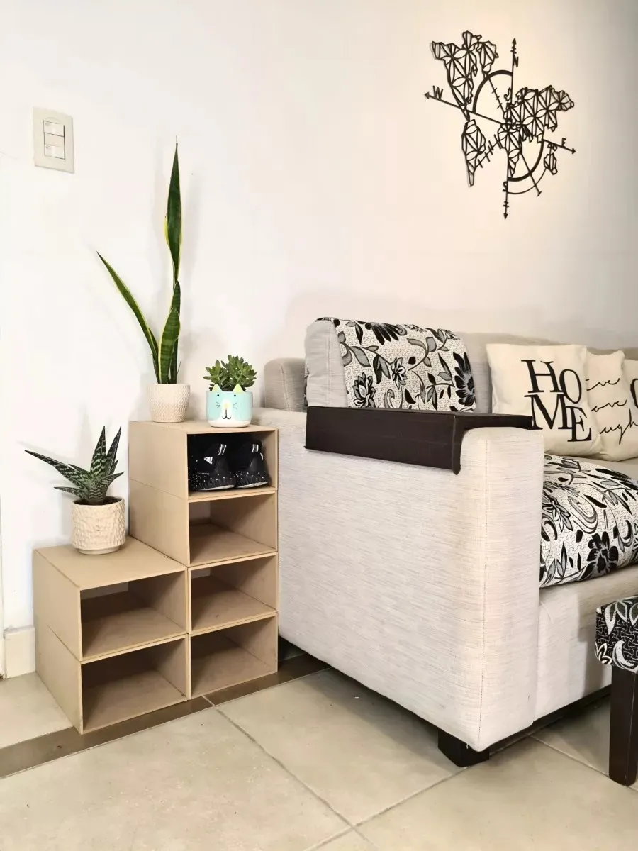 Una Unidad Caja Organizadora Zapatos Sin Tapa En Madera Lisa - imagen 9