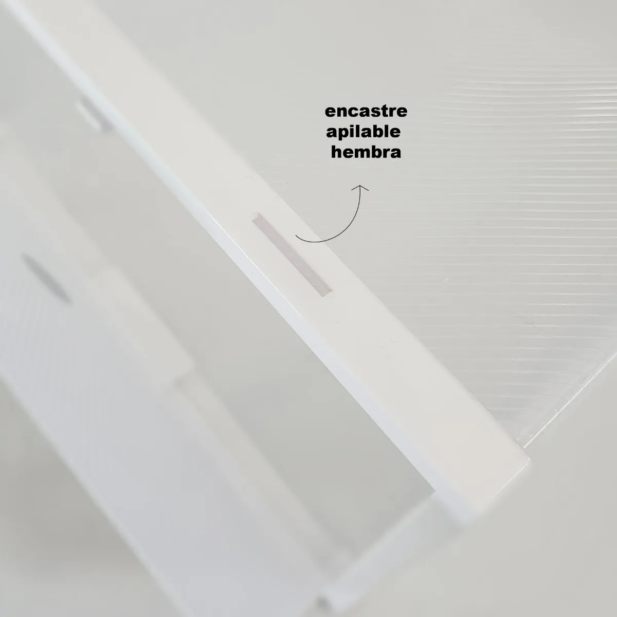 Una Unidad Organizador De Zapatos Talle 40 Transparente - imagen 7