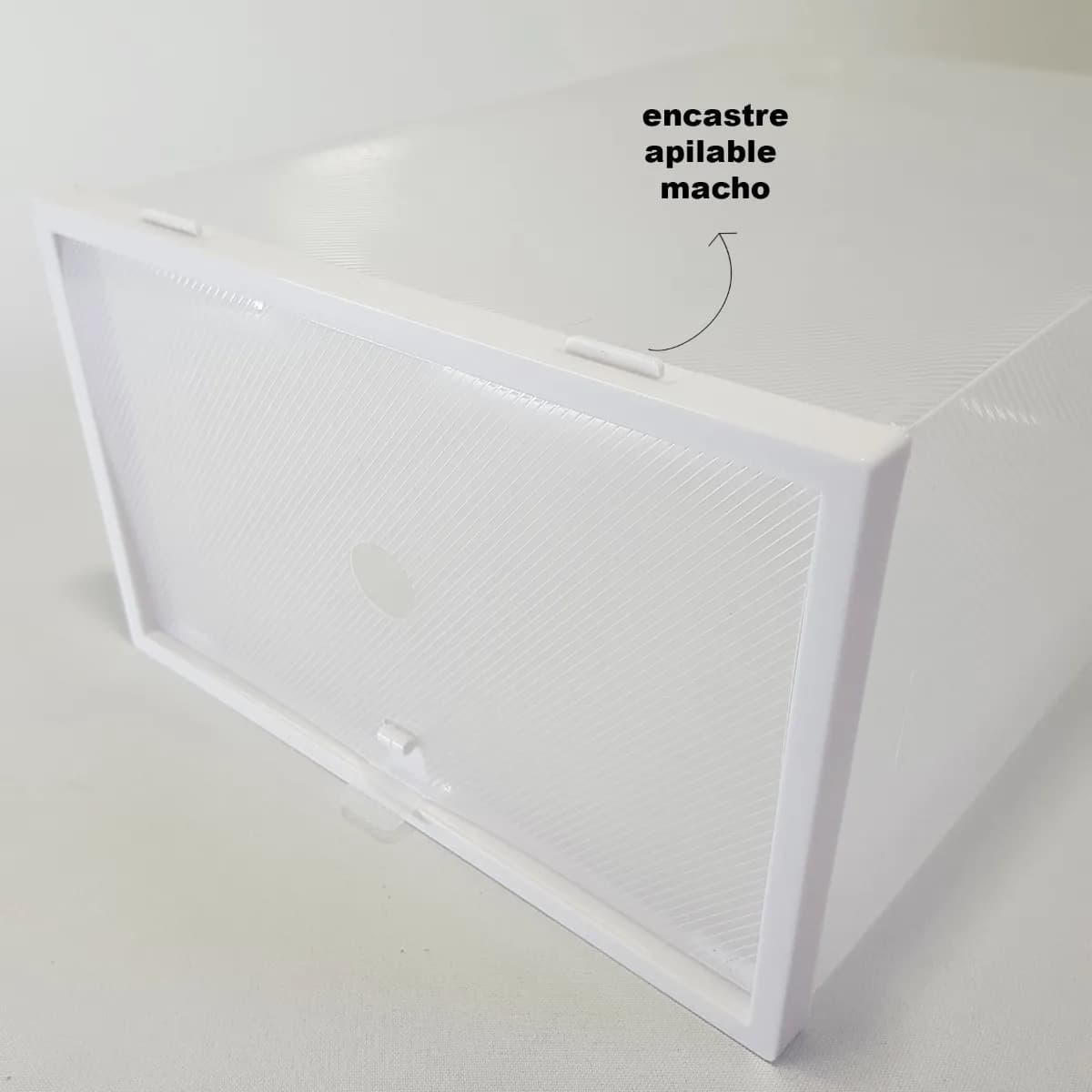 Una Unidad Organizador De Zapatos Talle 40 Transparente - imagen 9