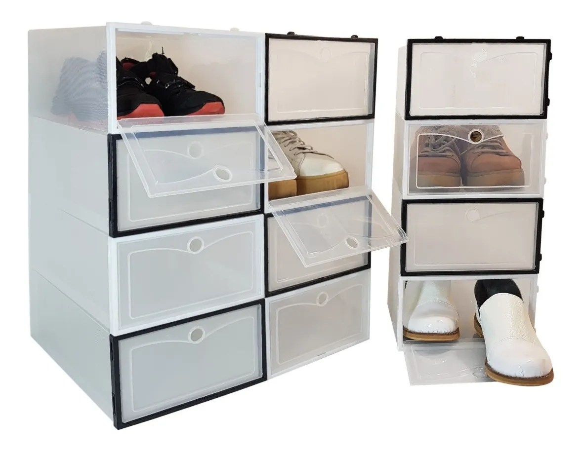 Organizador De Zapatos Tapa Rígida Pack 12 Talle 40 Premium - imagen 8