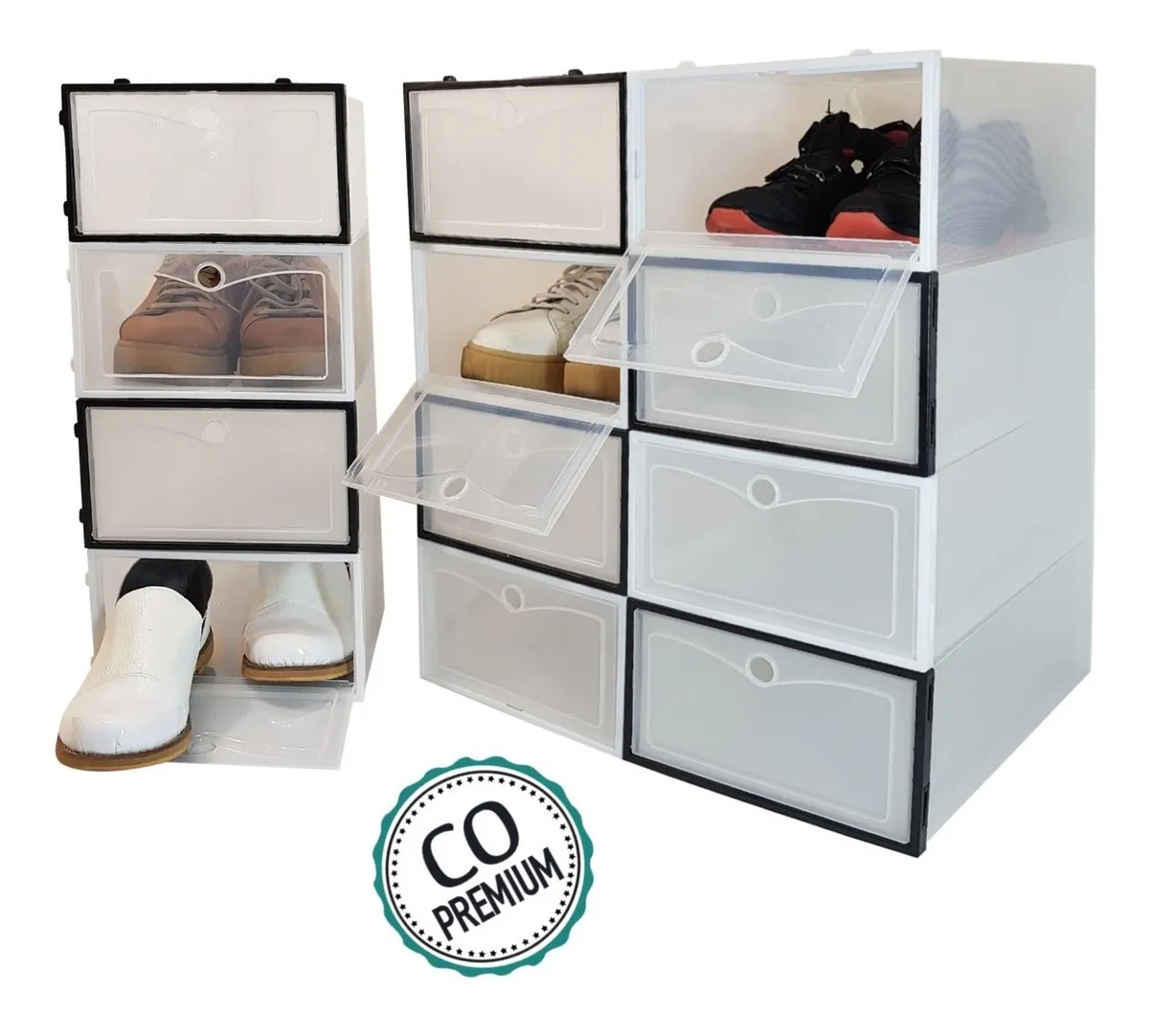 Organizador De Zapatos Tapa Rígida Pack 12 Talle 40 Premium - imagen 10